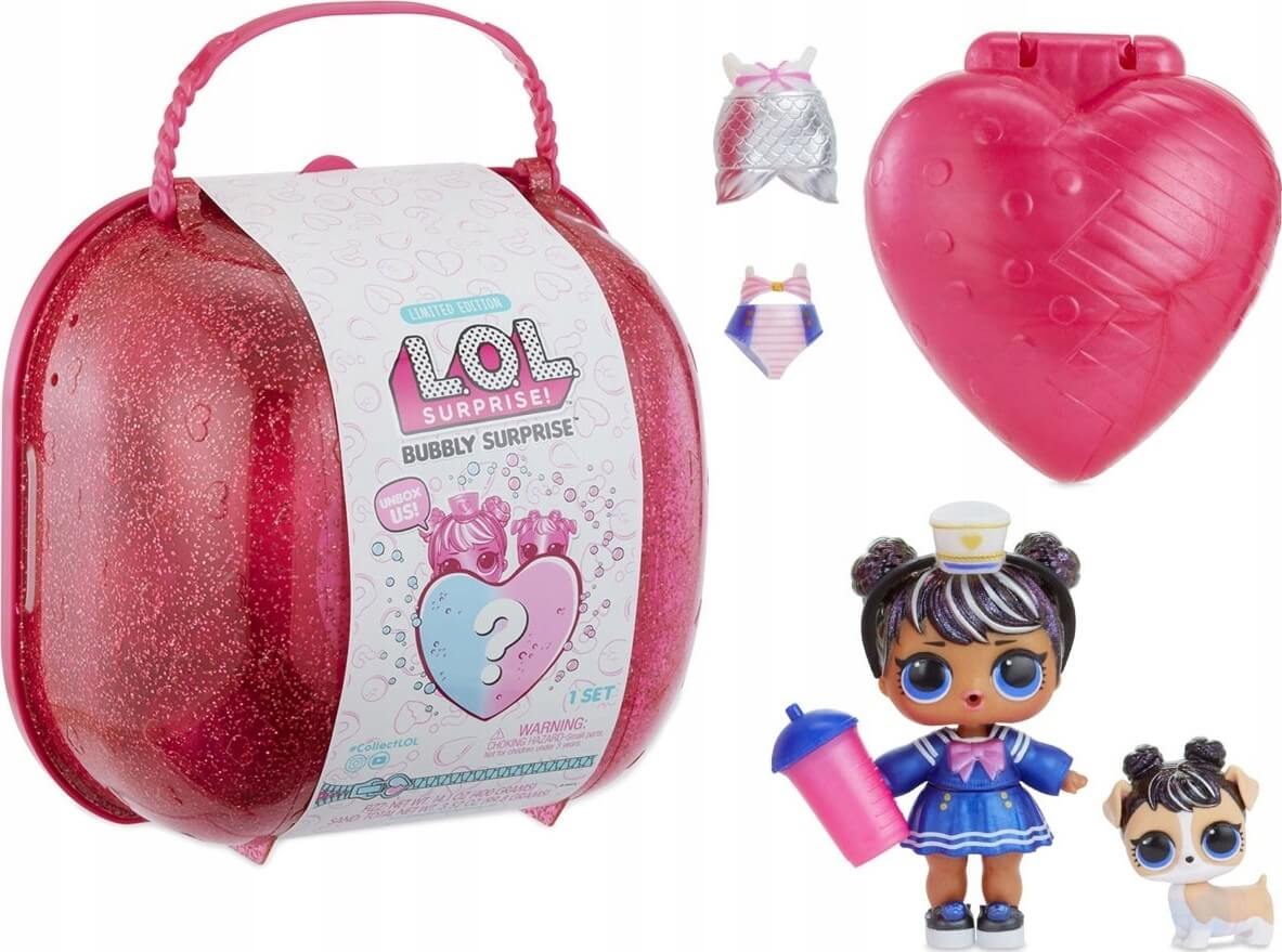 Кукла LOL Bubbly Surprise (чемоданчик-шипучий сюрприз) розовый - 3